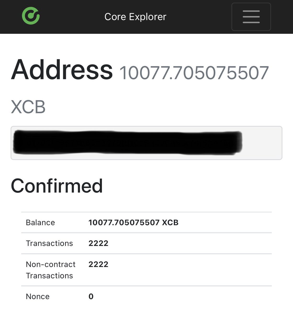 sho1230crypto's tweet photo. 数日前、遂に $XCB が10000枚を超えた。個人的には政府や公的機関の利用がどのように展開されるのかによって大きく動くと思っている。
#XCBmining #XCB #CTN #CORE #Blockchain https://t.co/8lCRniwE2H