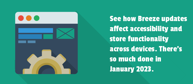 TemplatesMaster's tweet photo. In January 2023 we added great updates to benefit the e-commerce experience at Breeze-based stores https://t.co/LjTa8bV3gu .   The updates include advanced search functionality, an “Add to Cart” button on touch devices in category listing, and many more new things. https://t.co/nC9R1eSZfB