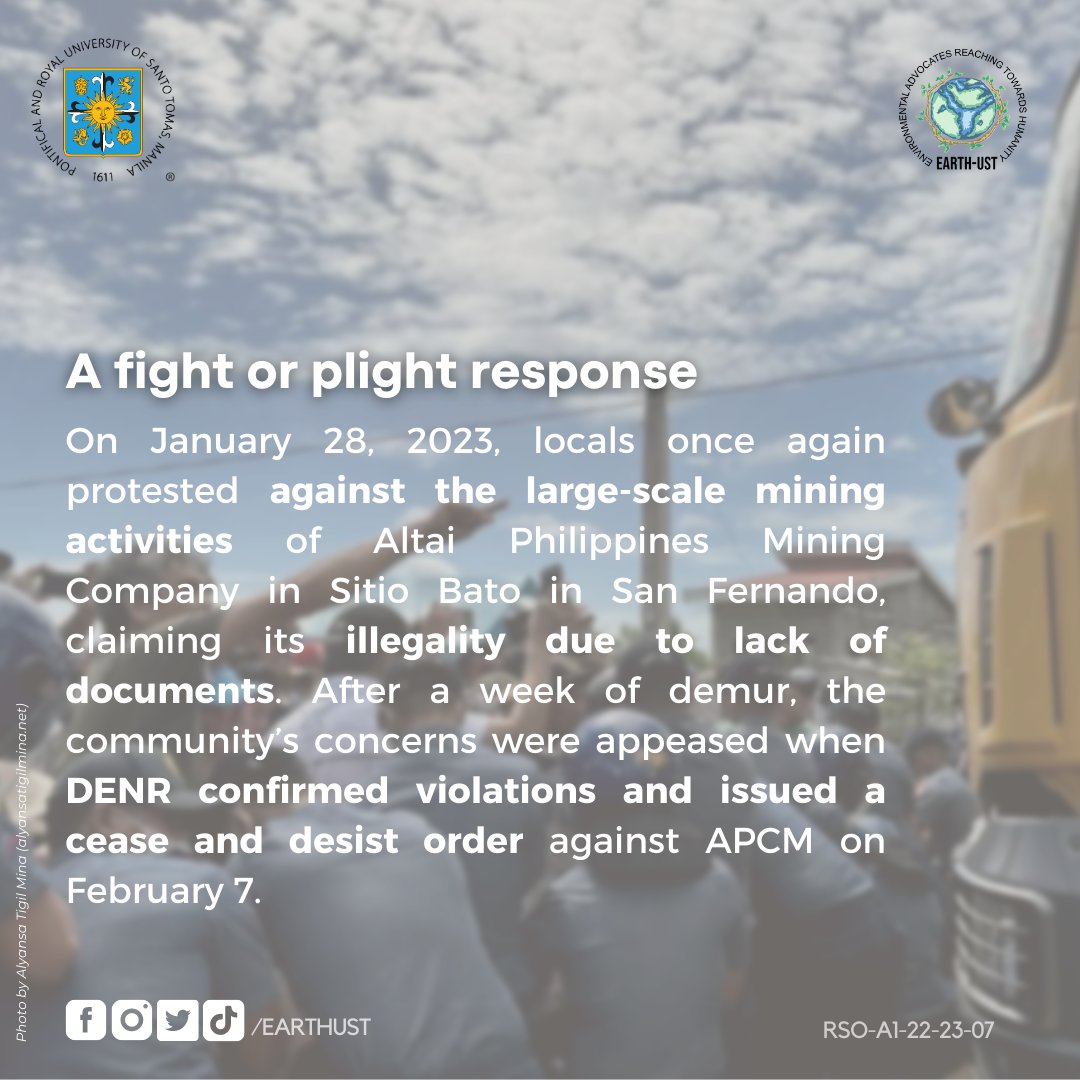 earthust's tweet photo. EARTH News: Decades-long Anti-Mining Protests in Sibuyan Progresses Slightly

Another win for the environment, Earthlings! 🥳

1/6 https://t.co/17pFRPWuwk