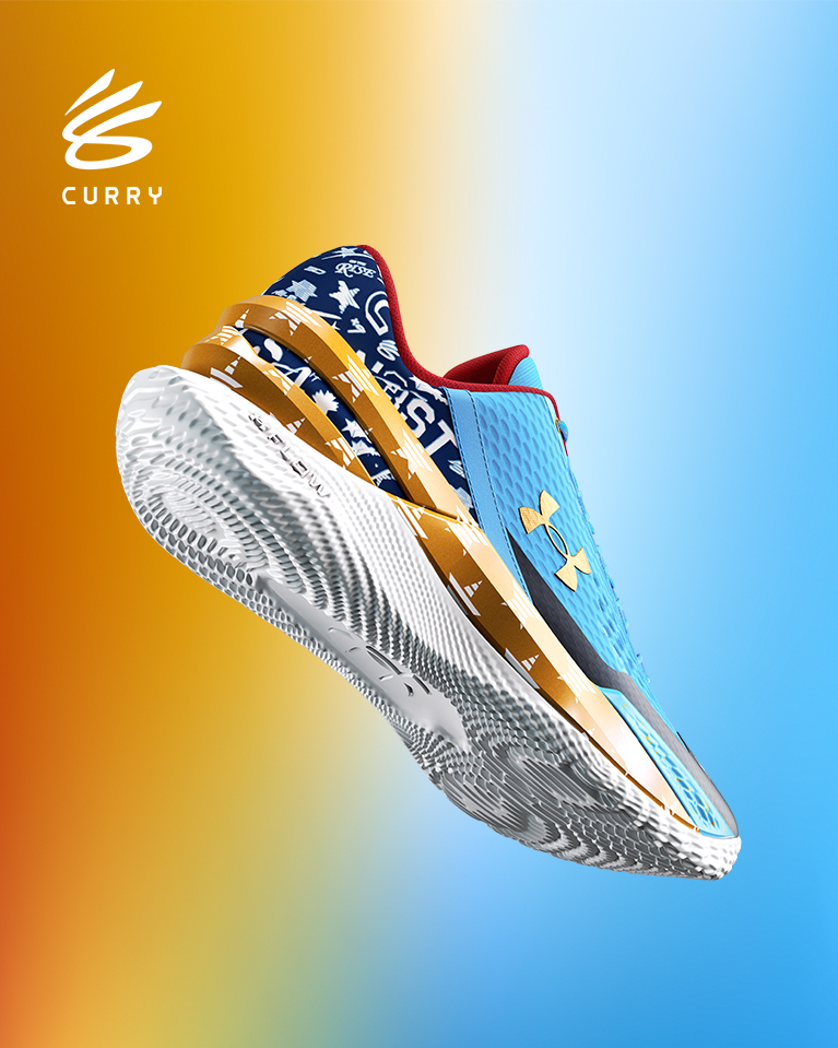 UnderArmour_Jp's tweet photo. NBAオールスター2023を記念して
デザインされたカラー

CURRY 2 LOW FLOTRO
「ALL-STAR GAME」

2023/2/17(金）11:00AM発売予定
⭐️https://t.co/XHDUJZ5z8P

※販売開始後、上記ボタンよりアクセスしてください
※発売時間が前後する場合がございます。何卒ご了承ください

#アンダーアーマー https://t.co/KUj3EGwPJr