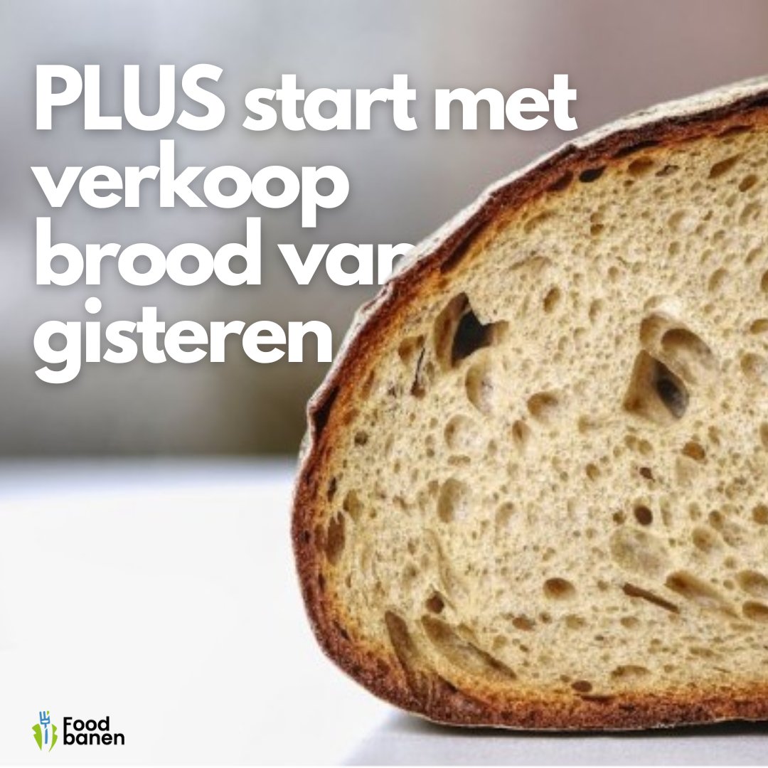Brood is één van de meest verspilde producten, blijkt uit onderzoek. Om voedselverspilling tegen te gaan start PLUS met de verkoop van brood van gisteren. 

Lees het hele artikel: ow.ly/oBn450MTVTs