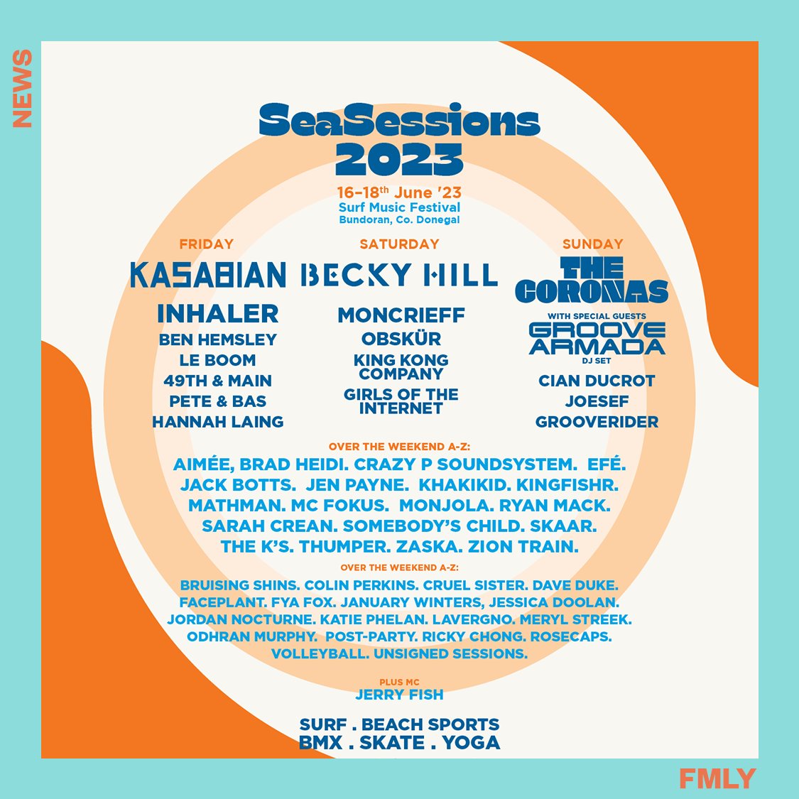 FMLY Agency (@fmly_agency) on Twitter photo With Skaar and Thumper playing at this year's <a href="/Seasessions/">Sea Sessions</a> it won't be one to miss. 🏄️
Tickets via 🔗 in bio With Skaar and Thumper playing at this year's <a href="/Seasessions/">Sea Sessions</a> it won't be one to miss. 🏄️
Tickets via 🔗 in bio