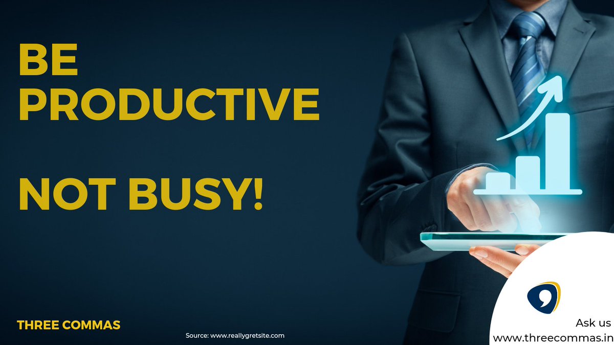 threecommasllp's tweet photo. Consolidating your processes, saves time and gets more done.
Let's Discover how your business can streamline processes.
#efficiency #processes #threecommas #organization #productivity #workflow #business #success #tools #resources https://t.co/UlFg7GbALf
