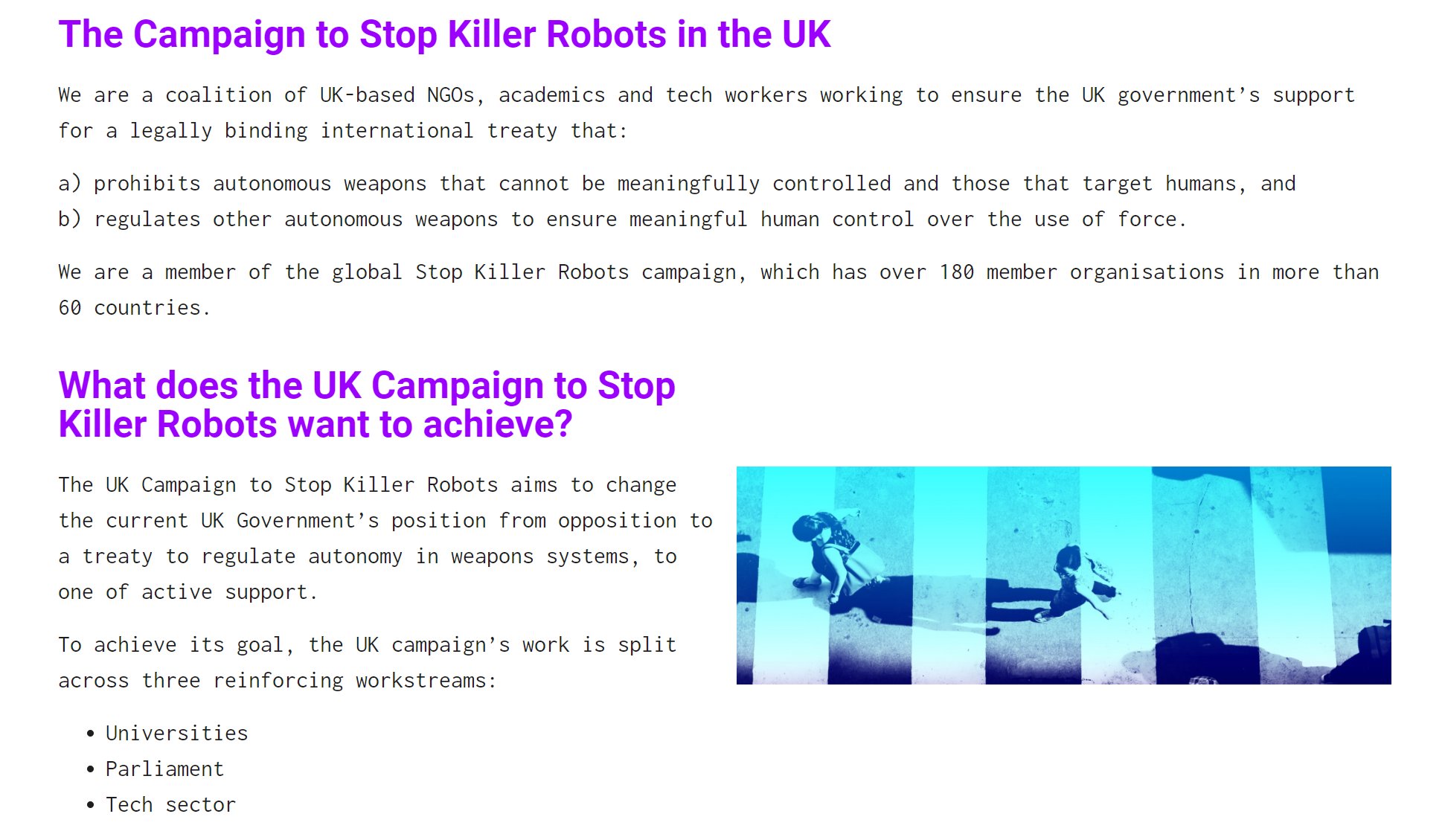 prins helbrede forbrydelse UK Campaign to Stop Killer Robots (@uk_robots) / Twitter
