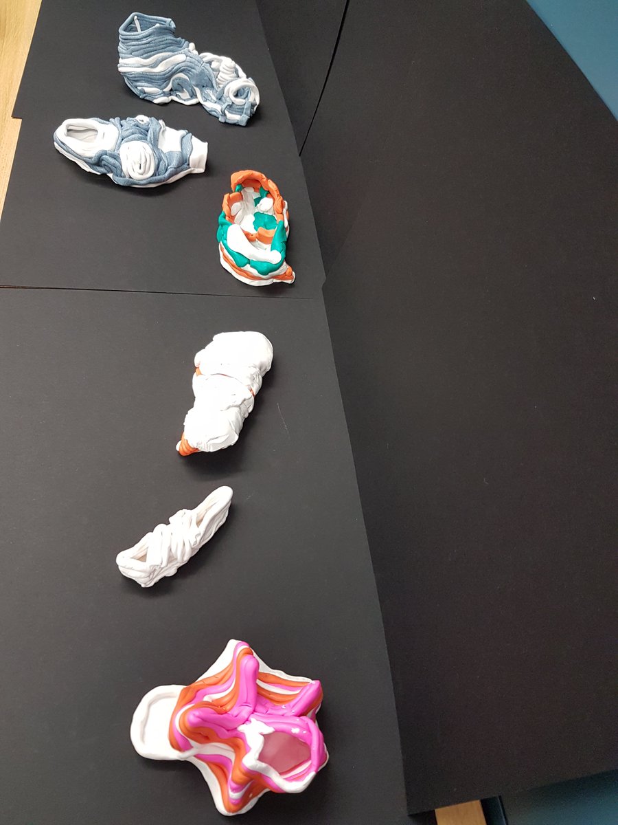 ISSS_HW's tweet photo. Great workshop @LinlithgowH - Some thought provoking creations of moon bases and great discussions on the potential for 3D printing  @HWEngage  @MSCActions grant agreement no 811232-TESLA-H2020-MSCA-ITN-2018 https://t.co/2tjMJExG35
