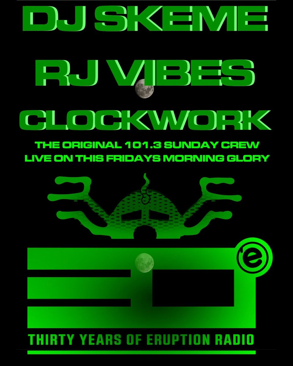 eruptionradiouk: Tomorrow on the Morning Glory we have a special treat. One not to be missed #keepthefireburning
#eruptionradiouk 
#realradio #jungle #dnb #hardcore #house #soul #reggae #jungletechno #music #rave #radio #dj