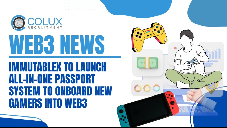 RhysRecruitRust's tweet photo. 🚨Exciting news for #web3 fans! Immutable x is launching an all-in-one passport solution to onboard new #gamers 🎮 into the Web3 space. https://t.co/7pmLW5QiCO
