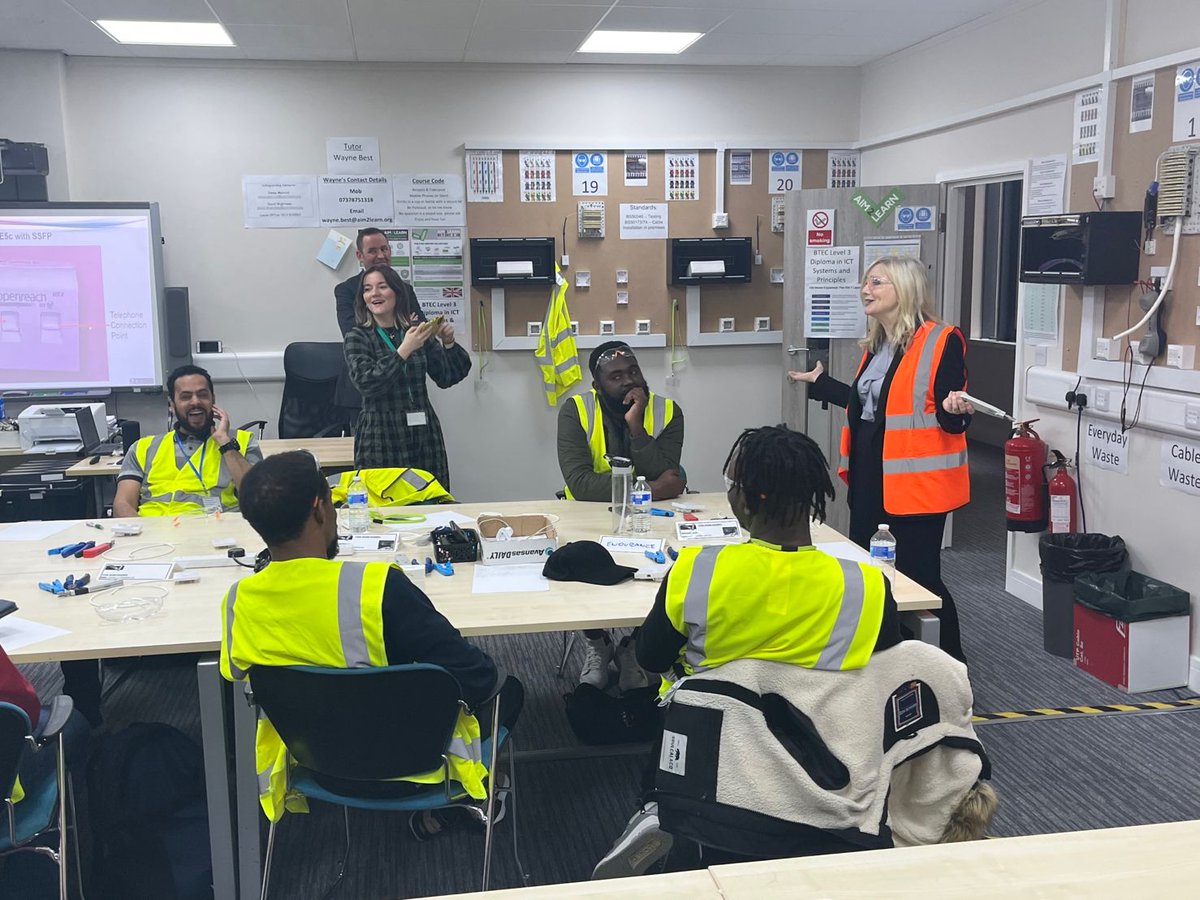 Aim2Learn's tweet image. We're excited to start working with Magdalene Group directly, helping our learners get priority interviews for junior Telecommunications Engineers! Get in touch to find out how it works.