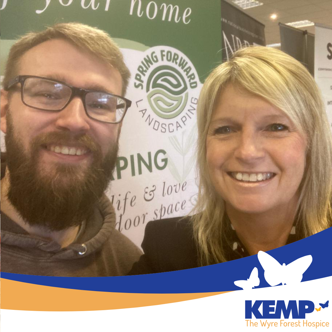 KEMPHospice's tweet photo. We're having a great morning catching up with everyone at @WorcsFOB!  Make sure you stop by and say hi to Jayne &amp; Vicki if you're there and have a go at our basketball challenge! 🏀🦋

@SpringForwardLS @ormerodrutter  @Trend_Visuals @TandR2006

#WorcestershireHour #WorcsFOB https://t.co/qYme7U2v4f