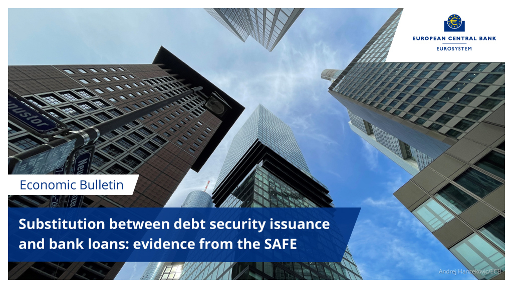 ecb's tweet photo. Euro area firms reported a deterioration in corporate bond market conditions in our latest survey. Historically, this has led bond-issuing firms to take out bank loans, suggesting a worsening in bank lending conditions for smaller firms https://t.co/rTHxGqwgpT #EconomicBulletin https://t.co/ftQBBgGMIF