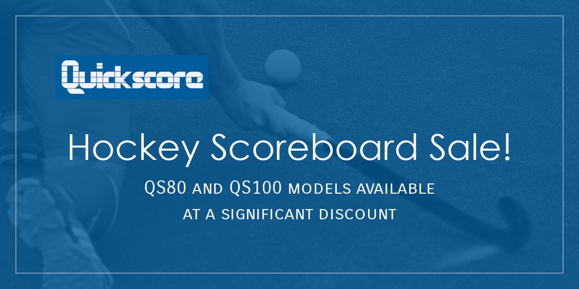 quickscoreltd's tweet photo. Quickscore Hockey Scoreboards Sale! - https://t.co/jtSvoDOP5V #hockey #hockeyclubs #englandhockey #scoreboards #quickscore #electronicscoreboard #appcontrolled https://t.co/EeC99b6l1i