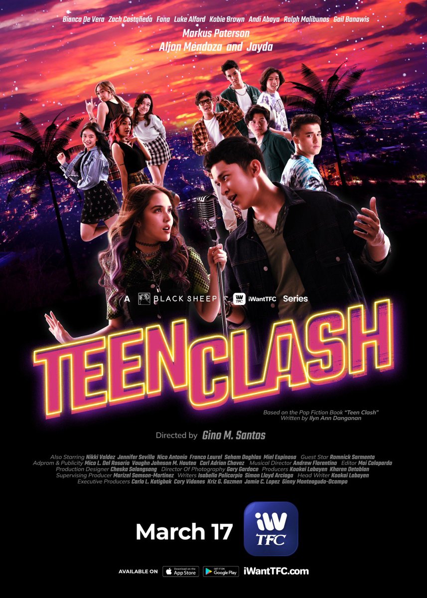 Reppin the rebels and misfits, the hardest kids are comin thru soon. 💜💛 

DON’T. MISS. IT. 🎸🤘

⚠️ Catch #TeenClash STREAMING THIS MARCH 17 ONLY ON iWantTFC ⚠️

#TeenClashPosterDrop