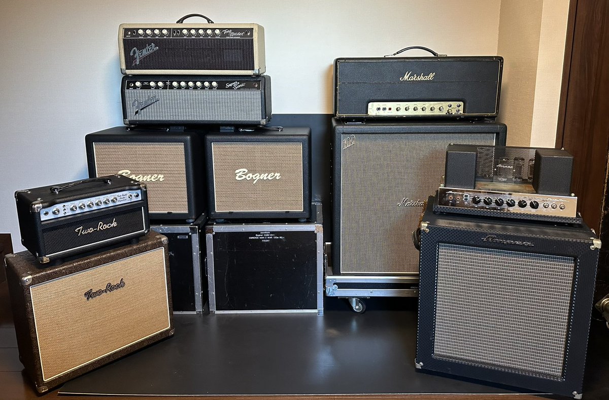 system_of_unity's tweet image. レンタル始めます‼️

まずはアンプ類から身近なお知り合いの方達へお試しで。

金額や期間はメッセンジャーでお問い合わせください。

一時期に比べたらかなり減ってしまいましたがこれからまた増やしていく予定です。

よろしくお願いします🙇‍♂️