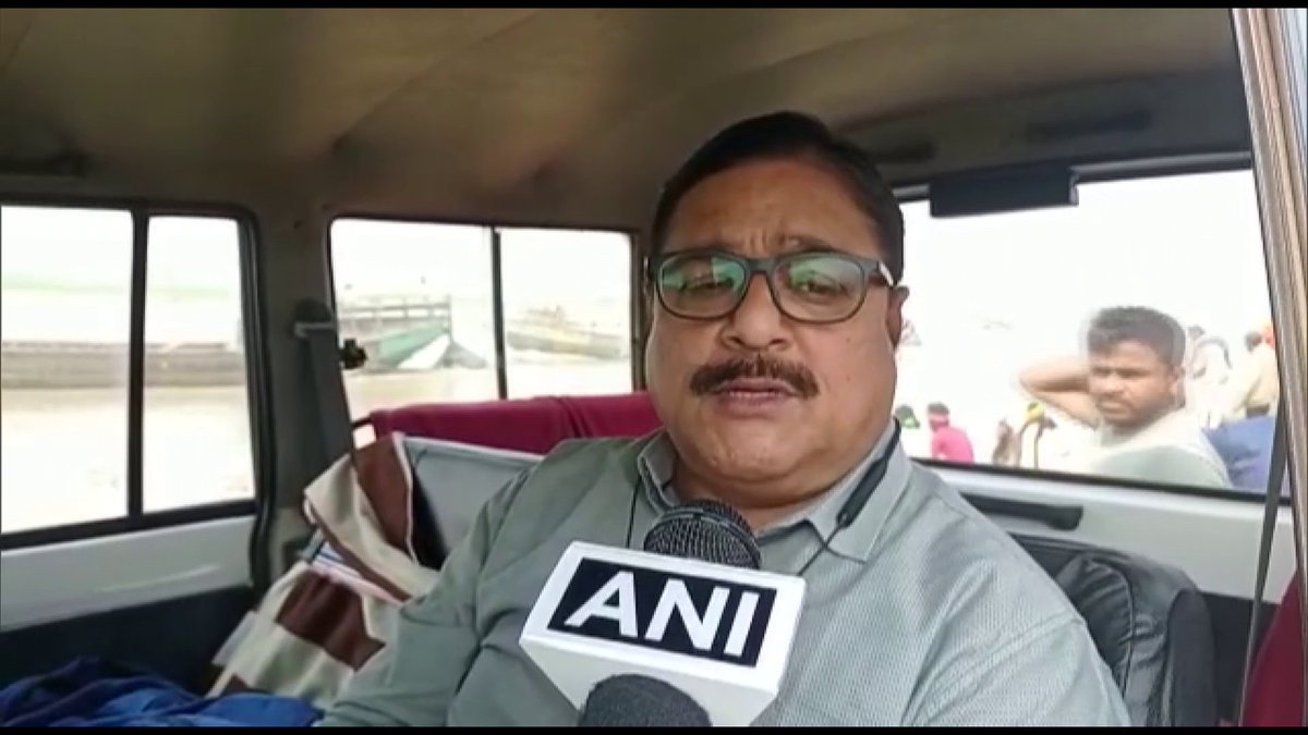 Patna, Bihar | A collision took place between two boats carrying 10-15 people at… Patna, Bihar | A collision took place between two boats carrying 10-15 people at…