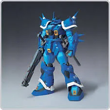 イフリートを作るにあたって、原作カラーの紫かジオノグラフィの青にするか悩み中 