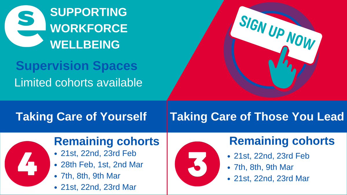 EdScotPLL's tweet photo. If you’re thinking about joining our #EdScotSWW Supervision Spaces offer, don't wait! There are limited spaces available so sign up now.⏰

➡️https://t.co/1sgjYz3FTe https://t.co/G9ha847t3E