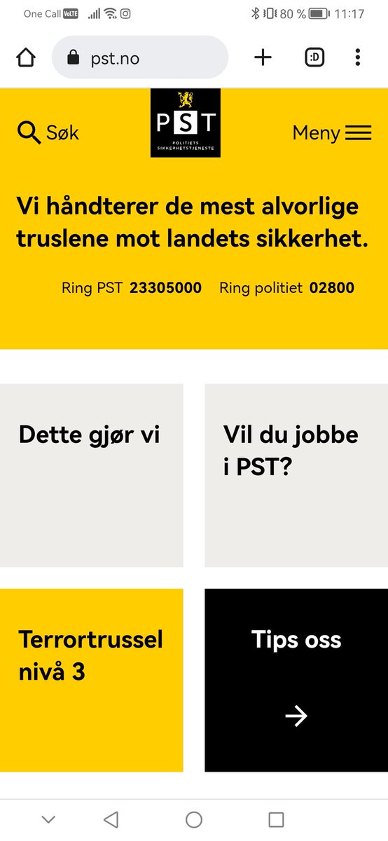 WattiAli's tweet photo. Nå er @PSTnorge hjemmeside I drift 👍🏻 https://t.co/H4wLlhU8fg