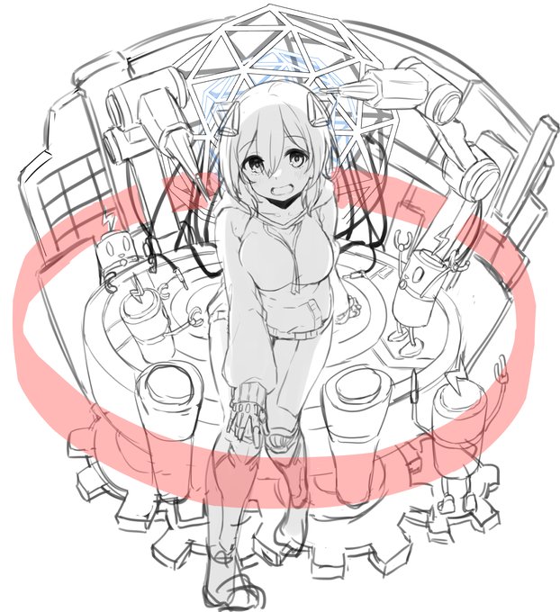 足元寂しかったからとりあえず歯車置いたけど変えるかもしれん 