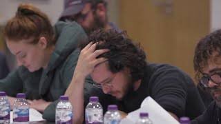 sansapilled's tweet photo. If one of your leads reacts to the final script like this, maybe you should take a pause and just reflect a little https://t.co/DvDjtYdjor