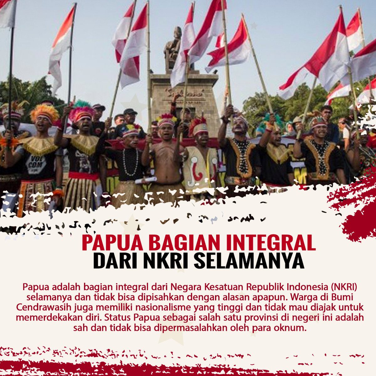 DittoNizer's tweet photo. Papua Bagian Integral Dari NKRI Selamanya
#NKRIHargaMati
#KKBPapua https://t.co/IeyfcbRIDG