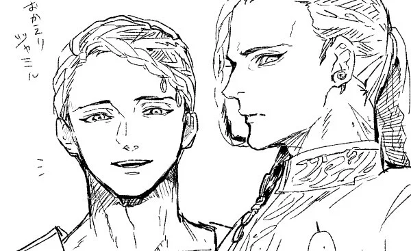 定期的に2次元とnmmnを行き来してて2次創作してると前者より後者の方が瞳の演出が増えることある。あと黒目が大きくなる。
好みで言うと瞳の光を簡略して描く虚無系(2次元・前2枚)のが好きなんだけどどうしても心情訴える話は瞳の光や潤み等書き込みが増える(nmmn・後2枚)所感 