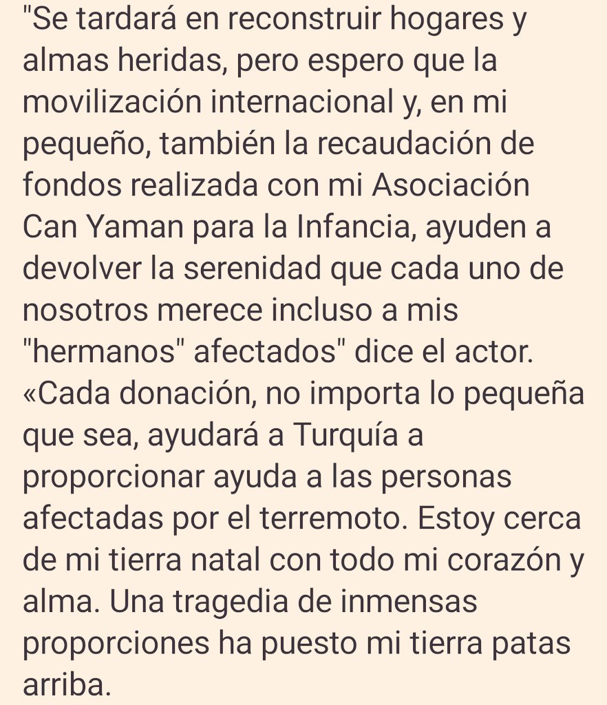 Entrevista a Can mi gigante bueno, nada que añadir ❤️

"Estoy cerca de mi tierra con todo mi corazón y mi alma" 🥺

#CanYaman 
#CanYamanForChildren 
#TurkeySyriaEarthquake