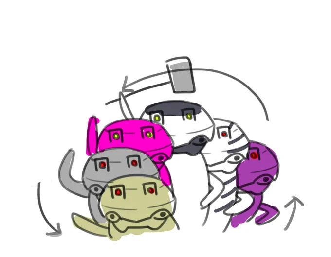 Mech art train=== シュポポ。もしよろしければ   