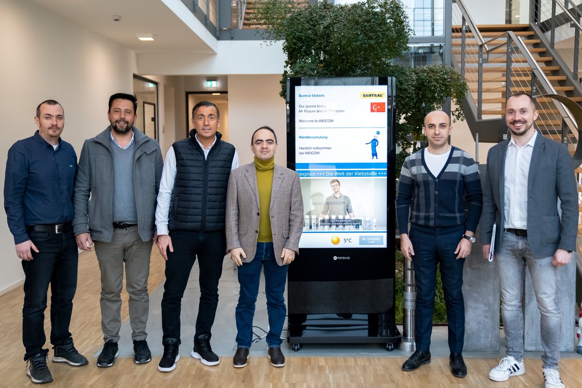 WEICON_de's tweet photo. Yesterday, we had a visit from Santral Elektrik from Azerbaijan! Thank you for the great meeting!
Gestern hatten wir Besuch von Santral Elektrik aus Aserbaidschan! Vielen Dank für das tolle Treffen!
#weicon #weicontools #santral #meeting #industry https://t.co/PCdJUfFAFV