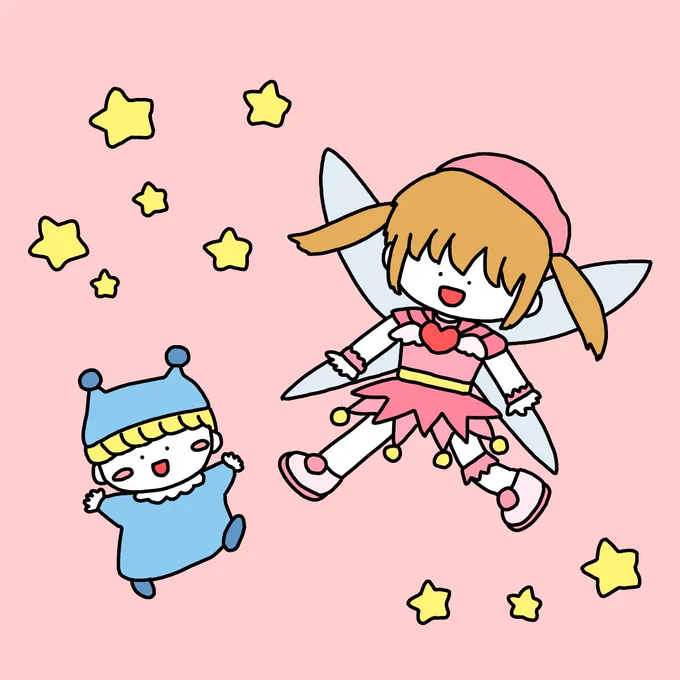100日間なんか描く ¦ 84日目ミルモでポン!描いてみたよ見てた人いるー!?私はすんんんごい見てた 