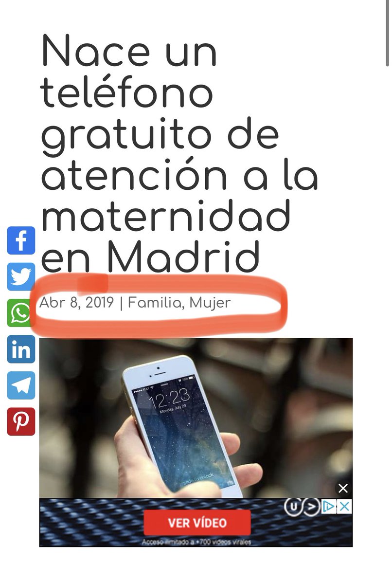Loretoarego's tweet photo. Hoy la CM anuncia un teléfono... que lleva funcionando desde ¡2019! antes de que Ayuso fuera presidenta. 
Humo y refritos, ninguna idea nueva para conseguir la igualdad y garantizar los derechos de las mujeres. https://t.co/CEIQ5l4fcI