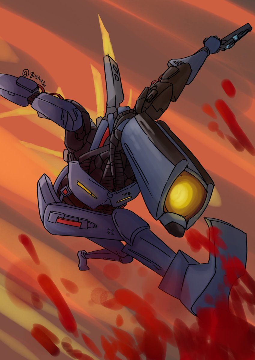 gushik3n's tweet photo. i will never fucking draw mech shit ever again 

V1 - Ultrakill

#V1 #Ultrakill #NewBlood https://t.co/vbLUbVq4r3