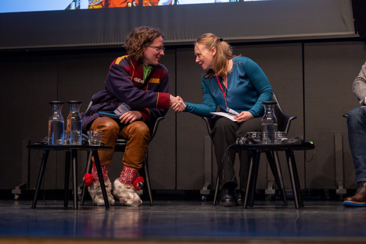 Honored to have shared the stage with @AslakHolmberg during the #EUArcticForum in Nuuk last week during a panel on implementation of the EU Arctic Policy.