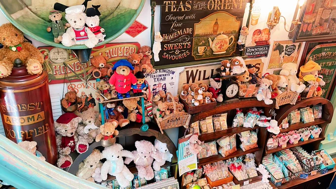 行ってみたかった北浜レトロ〜店内クマちゃんだらけで楽しい空間だった! 