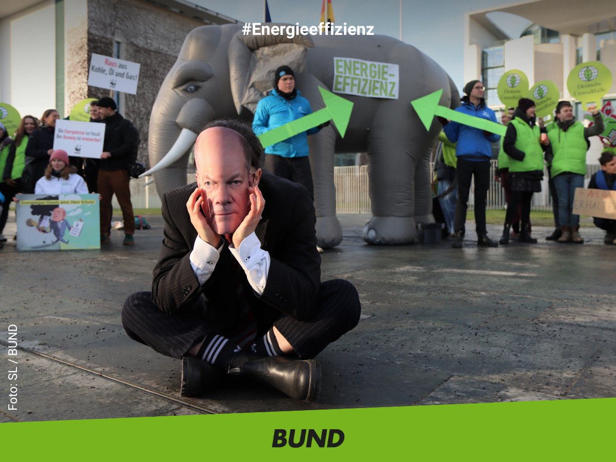 In einem breiten Bündnis fordern wir von der Bundesregierung unter <a href="/OlafScholz/">Olaf Scholz</a>  endlich ein ambitioniertes Gesetz zur #Energieeffizienz. #DasSparenWirUns #ZusammenVerändern