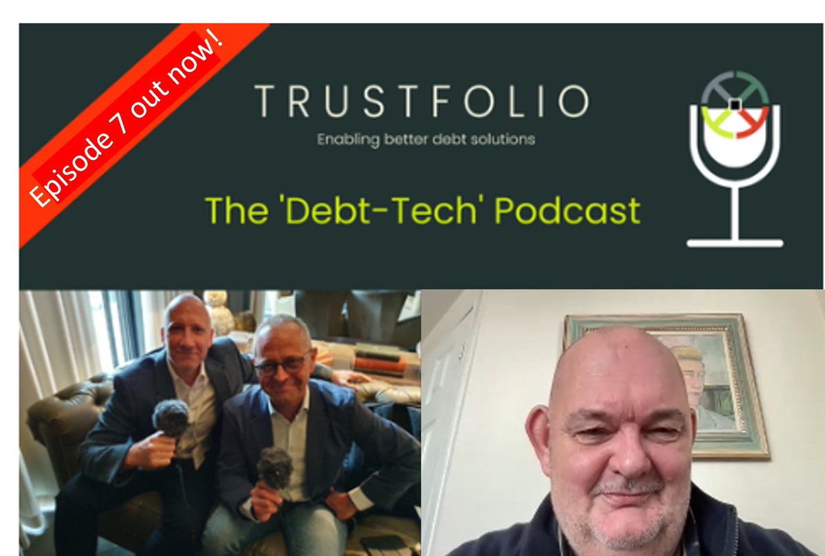 TrustfolioLtd's tweet photo. Here it is! The eagerly awaited Debt-Tech Podcast No.7 with expert guest David Hawkes of Advice UK https://t.co/dgD4noDj1y - hear David give a refreshing view on the whole 'funding versus results' debate in the free to use debt advice space. #debttech #trustfolio #adviceuk https://t.co/HAlpRhoSHo