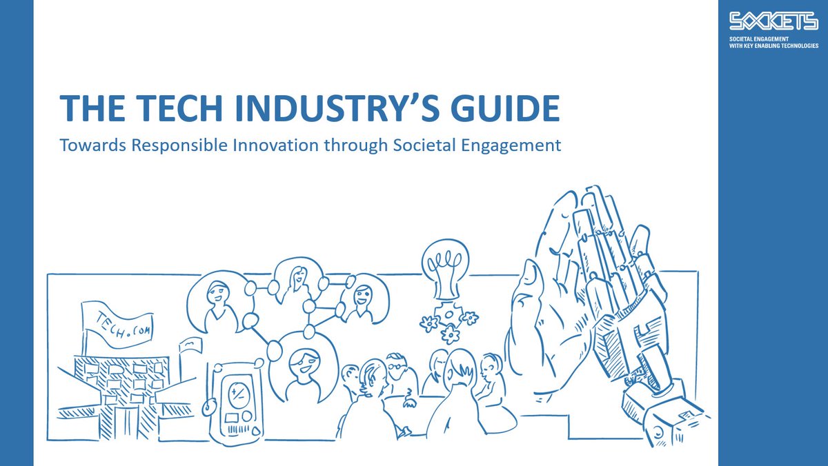 🏃‍♂️We are making quick progress with our guide for #techindustry towards #responsibleinnovation through societal #engagement!

Tomorrow, we will be at <a href="/Museoscienza/">Museoscienza</a>  for a pre-launch with a group of industry #stakeholders who will test the guide. Exciting feedback session ahead!