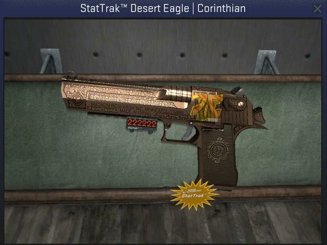 GiveawayPrizo's tweet photo. 🚨CSGO GIVEAWAY🚨
🎁 StatTrak™ Desert Eagle | Corinthian 
👉TO ENTER:

👍Follow me
🔄Retweet + Like
LIKE + SUB :https://t.co/N5bop3egtN 
(shoow proof)

Giveaway ends in 48 hours!

#CSGOGiveaway #csgoskins #csgofreeskins https://t.co/oT5Xkhj1NE