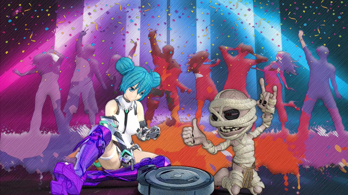 LilMummy7's tweet photo. Q: What’s the dance you do after dirty dancing? A: The Roomba. 
#chatGPT #AI #readersdigest #dance #rumba #salsa #fanart #lilmummy #gaming #jokes #follow #cr #influencer #art #love #NFTdrops #NFT #nftart #NFTartist #NFTCommunity #cryptoworld https://t.co/kYVOQUoEW3