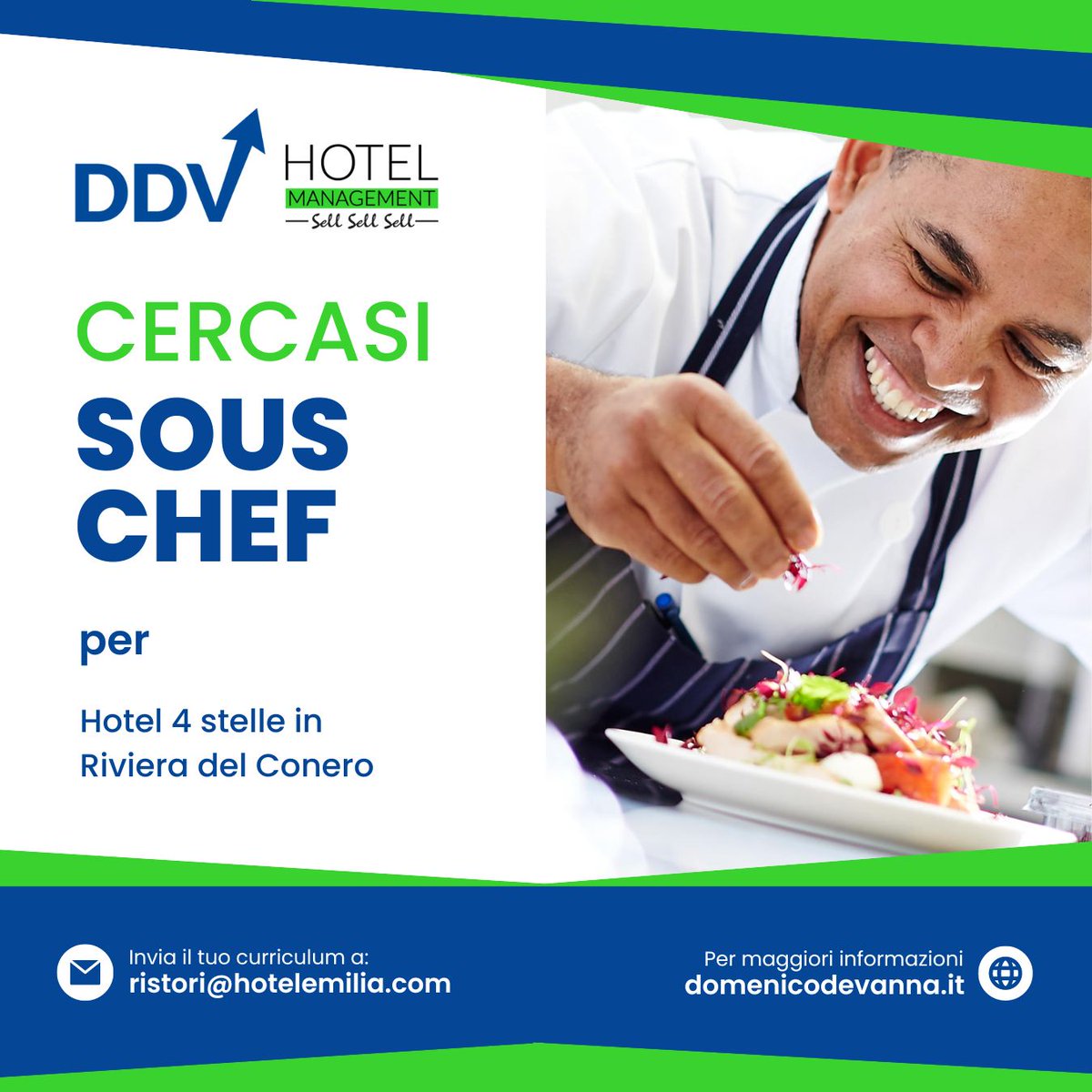 DdvHotel's tweet image. Cliccando sulla pagina domenicodevanna.it/it/recruiting è possibile conoscere le posizioni lavorative attualmente aperte.

Invia il tuo CV con foto alla mail indicata nel testo dell’annuncio.
_
domenicodevanna.it 
info@domenicodevanna.it
392 910 2560

#DDVHotelManagement #recruiting