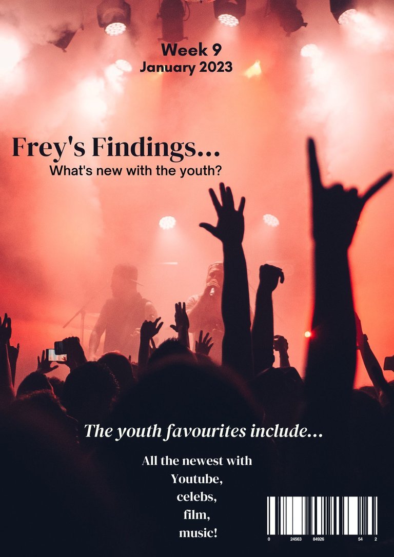 Here's the most recent edition of #FreysFindings on #CineTV #Hive. If you're young and want to know all the ins and outs about #streaming #youtube #celebs #movies and more, check it out:
cinetv.blog/@cinetv/freys-…