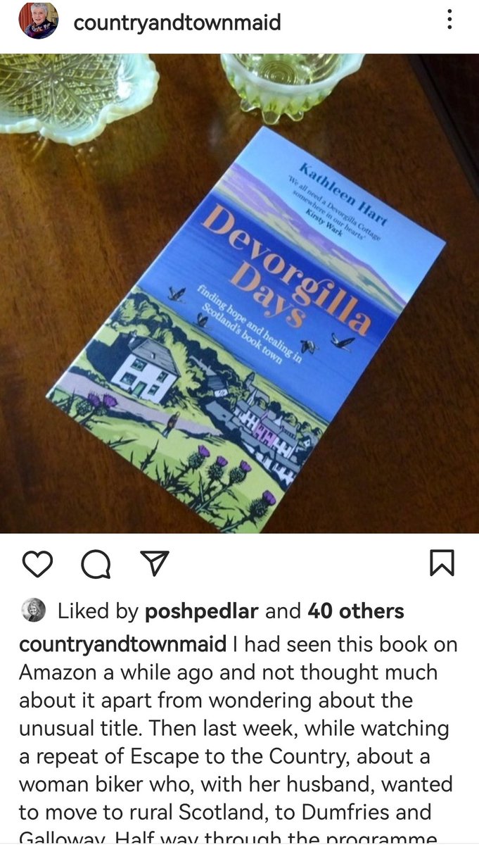 PoshPedlar's tweet photo. A big shout out to The Beeb @bbc for inviting me on #EscapeToTheCountry AND allowing me to blatantly promote #DevorgillaDays Thank you for all the lovely feedback x https://t.co/ULx7ZY2EB1