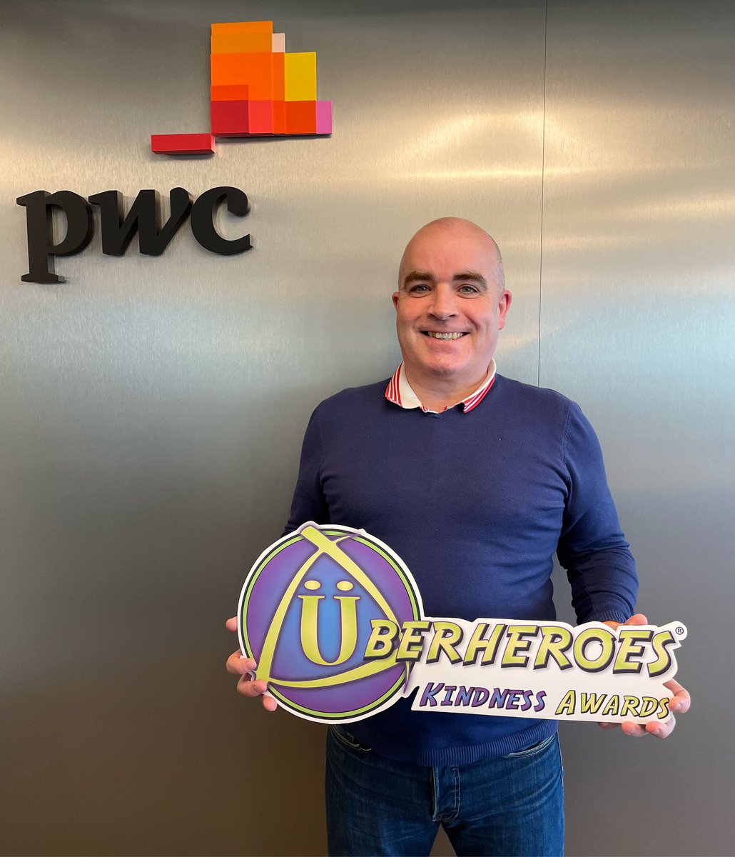 UberheroesNI's tweet photo. Ready to meet another amazing award sponsor…
⚡️@PwC_NI⚡️
PWC have been instrumental in allowing us to deliver the #Uberheroes early intervention programme to even more students than ever before, & now they are jumping back on board for another year of the #kindnessawards ! https://t.co/GUJbxiIwEu
