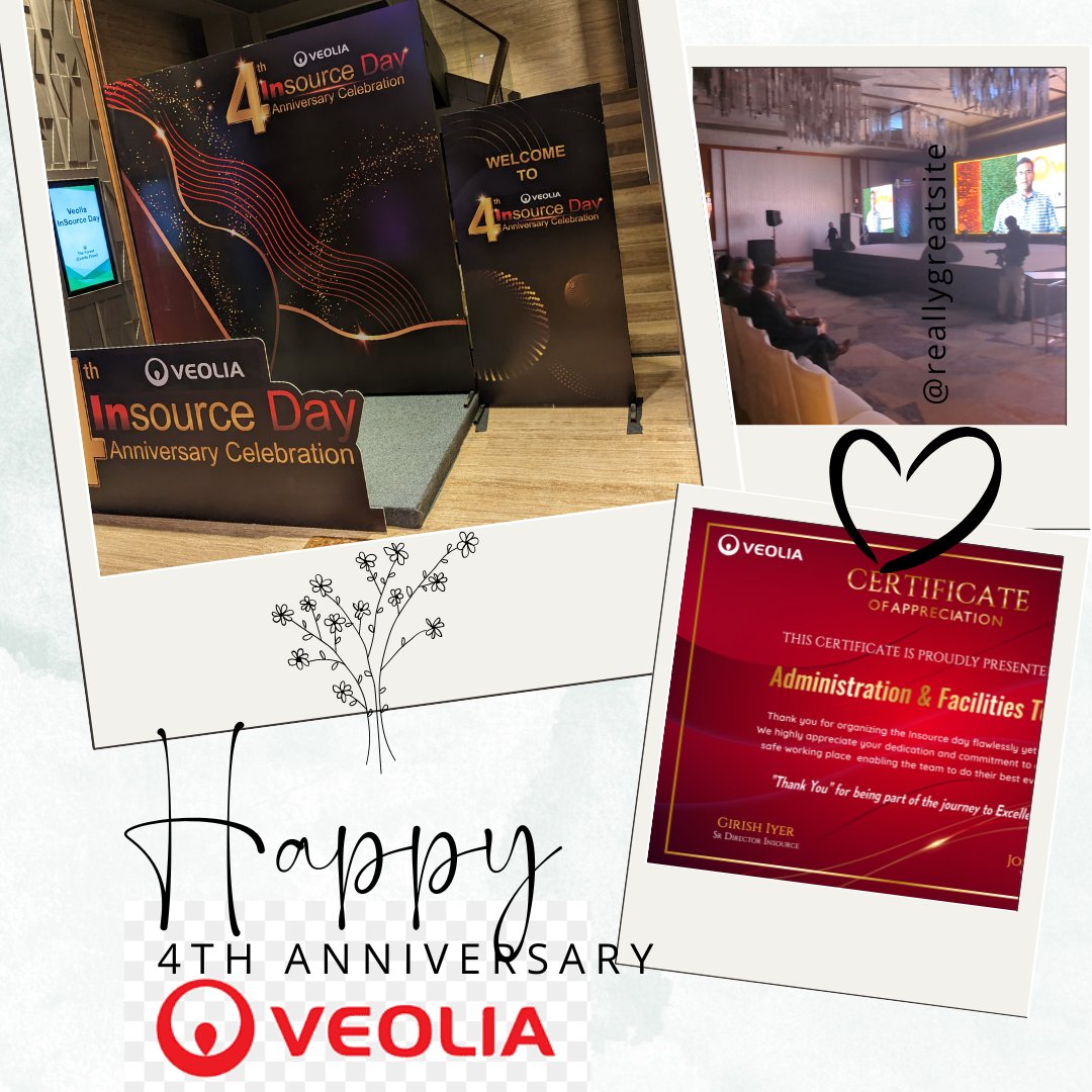 FoodClockIND's tweet photo. Making mere an event into memoir. Organizing the 4th Anniversary of @VeoliaWTS (India) at @DEN_Bengaluru with @EndGate_Global https://t.co/Uyy9U715YQ