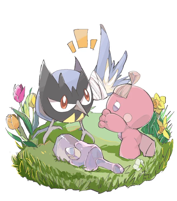 ココガラとカヌチャン 