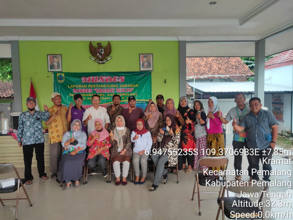 DesakramatP's tweet photo. Musdes Penyampaian Hasil kerja Tahun 2022 dan Rencana Kerja Tahun 2023 Bumdes Kramat Mulya, Desa Kramat Kecamatan Pemalang Kabupaten Pemalang https://t.co/gLPkwZrKio
