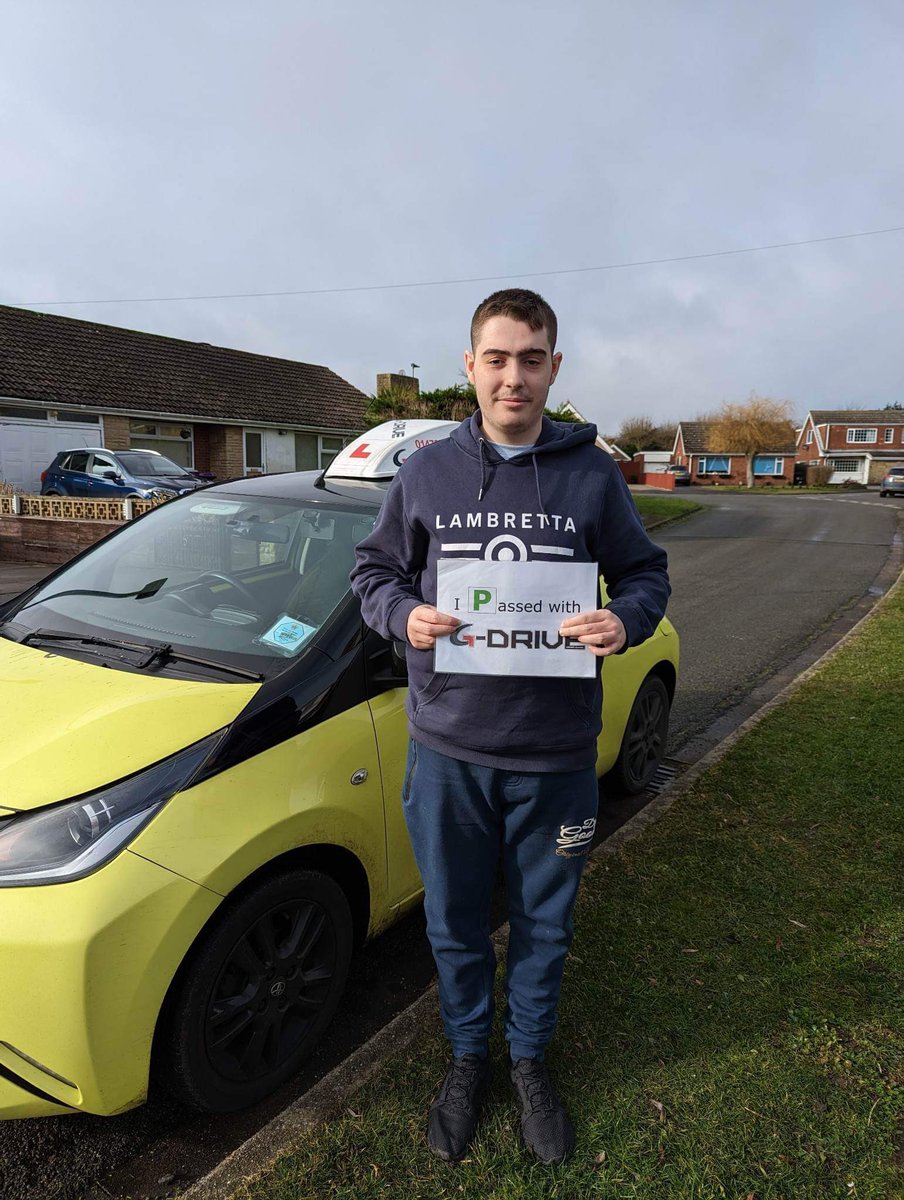 Gdrive1's tweet photo. Well done Jake for passing today.
Best of luck from Michaela and the team at GDrive. https://t.co/kaVwutpTRw