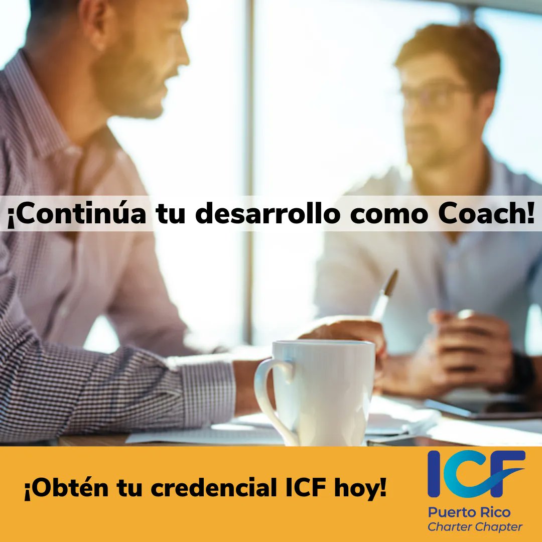 Lograr una credencial de la Federación Internacional de Coaching (ICF) es una necesidad en una industria en crecimiento.

Si estás listo para dar el siguiente paso en tu desarrollo como coach profesional,
es hora de comenzar tu búsqueda para obtener una credencial ICF.