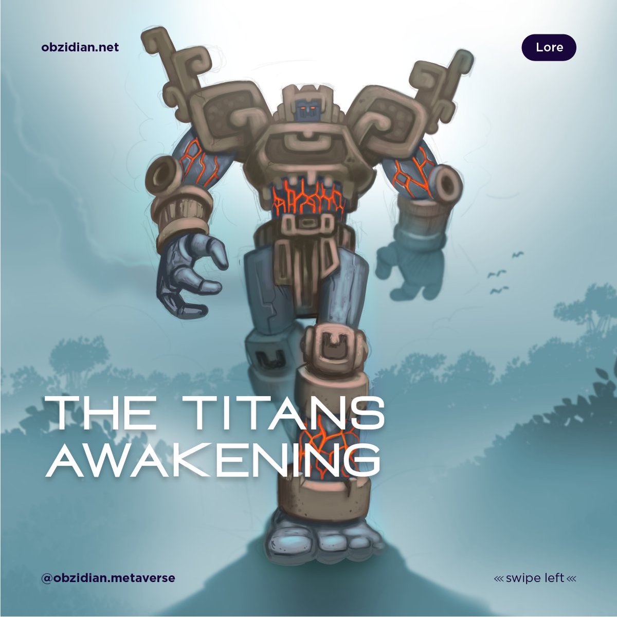 THE TITANS 🦾 Legendary beings created by the supreme God to maintain the balance on Obzidian 🌑

Follow 👉 <a href="/obzidian_obzdn/">OBZIDIAN.ΞTH</a> to find out more

#Obzidian #p2e #Playtoearn #P2EGame #NFT #gamingnft #gamingcommunity #gaming