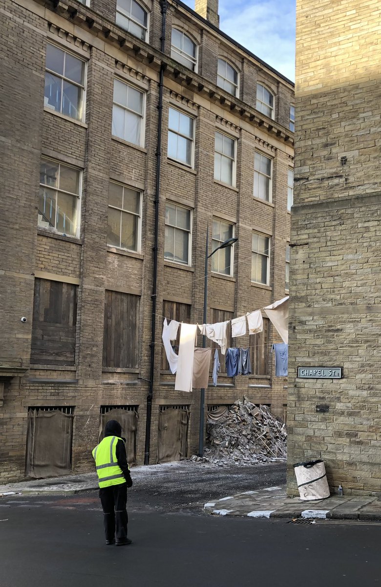 “Can you move please you’re in shot!”

Filming around #LittleGermany in #Bradford at the moment #netflix #WW2 film #SixTripleEight  #History #BlackHistory