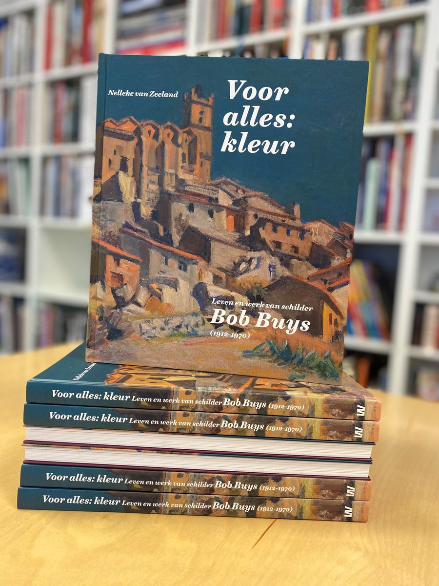 Voor alles: kleur, Leven en werk van Bob Buys. Dit boek over het leven van de Amsterdamse kunstschilder Bob Buys is vanaf vandaag verkrijgbaar. De bijbehorende tentoonstelling is te zien in het Museum Henriette Polak, <a href="/MuseaZutphen/">Musea Zutphen</a>  

#kunst #boek #art #museum #zutphen
